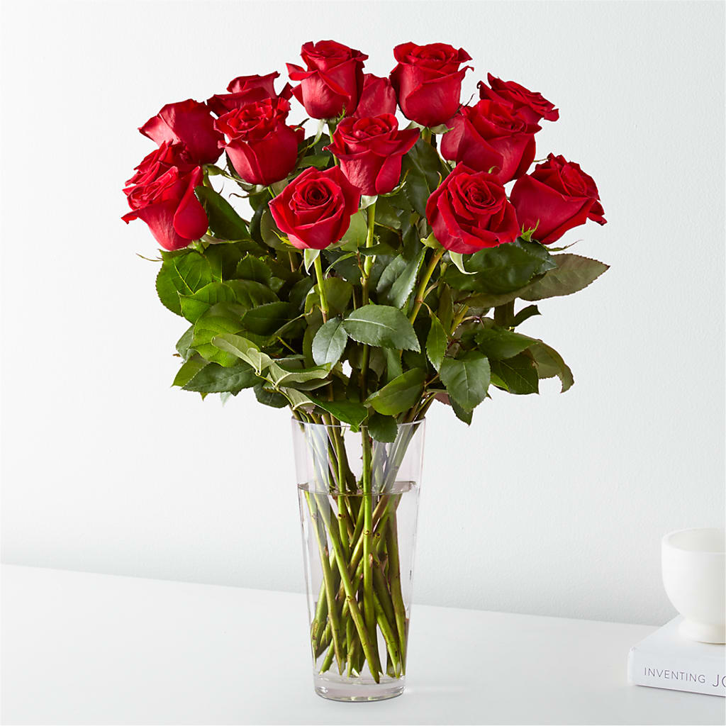 Long Stem Red Rose Bouquet – BENNY'S FLOWERS, Norton VA