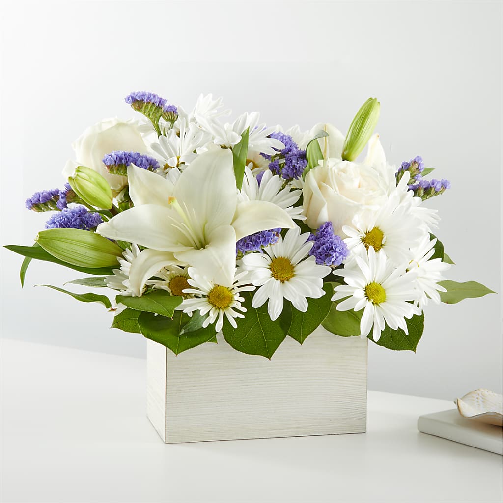 Beyond Blue Box Bouquet – BENNY'S FLOWERS, Norton VA