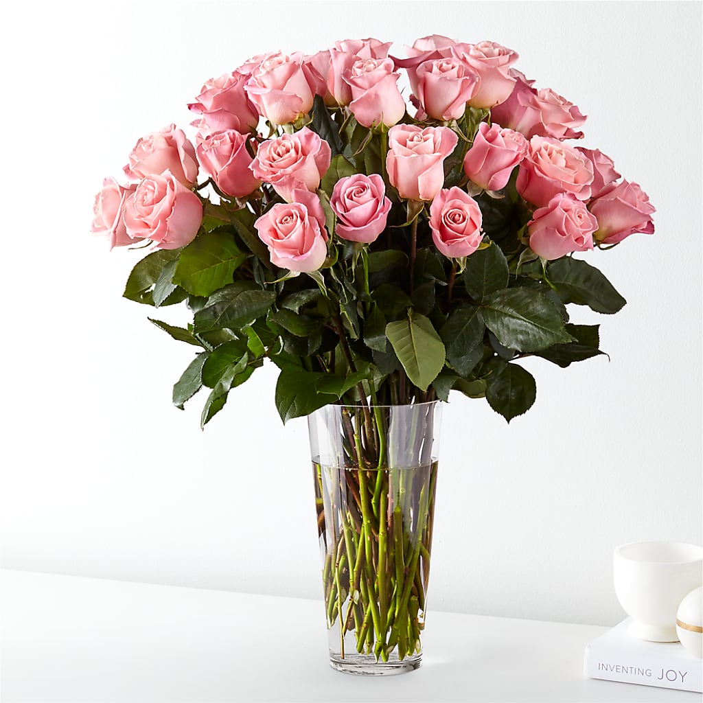 Long Stem Pink Rose Bouquet – BENNY'S FLOWERS, Norton VA