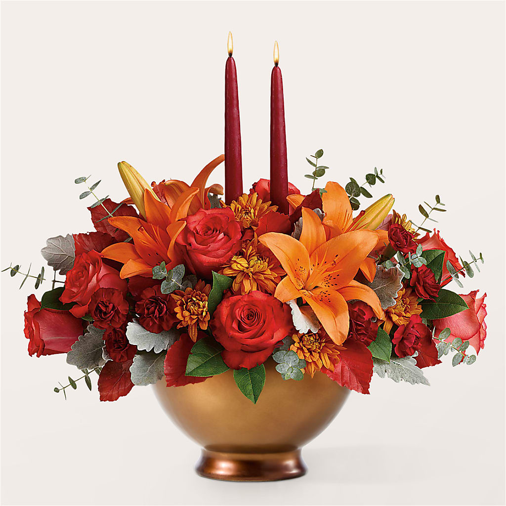 Fruits of Fall Centerpiece – BENNY'S FLOWERS, Norton VA