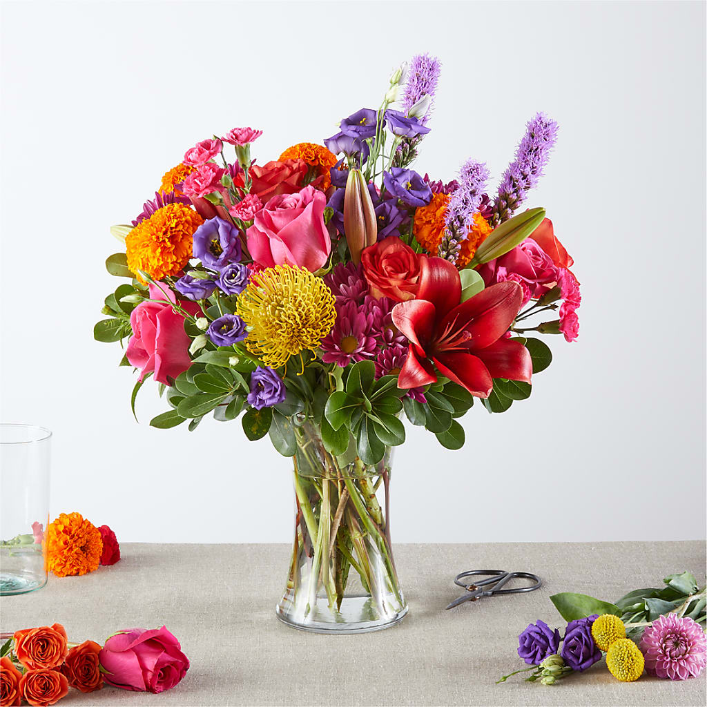 Feast of Color – A Florist Original – BENNY'S FLOWERS, Norton VA