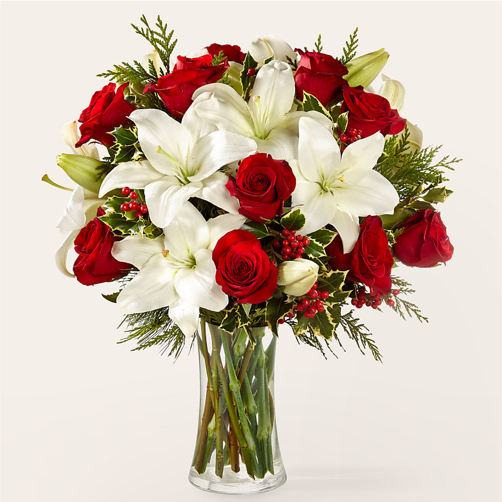 Sparkling Snowflakes Bouquet – BENNY'S FLOWERS, Norton VA