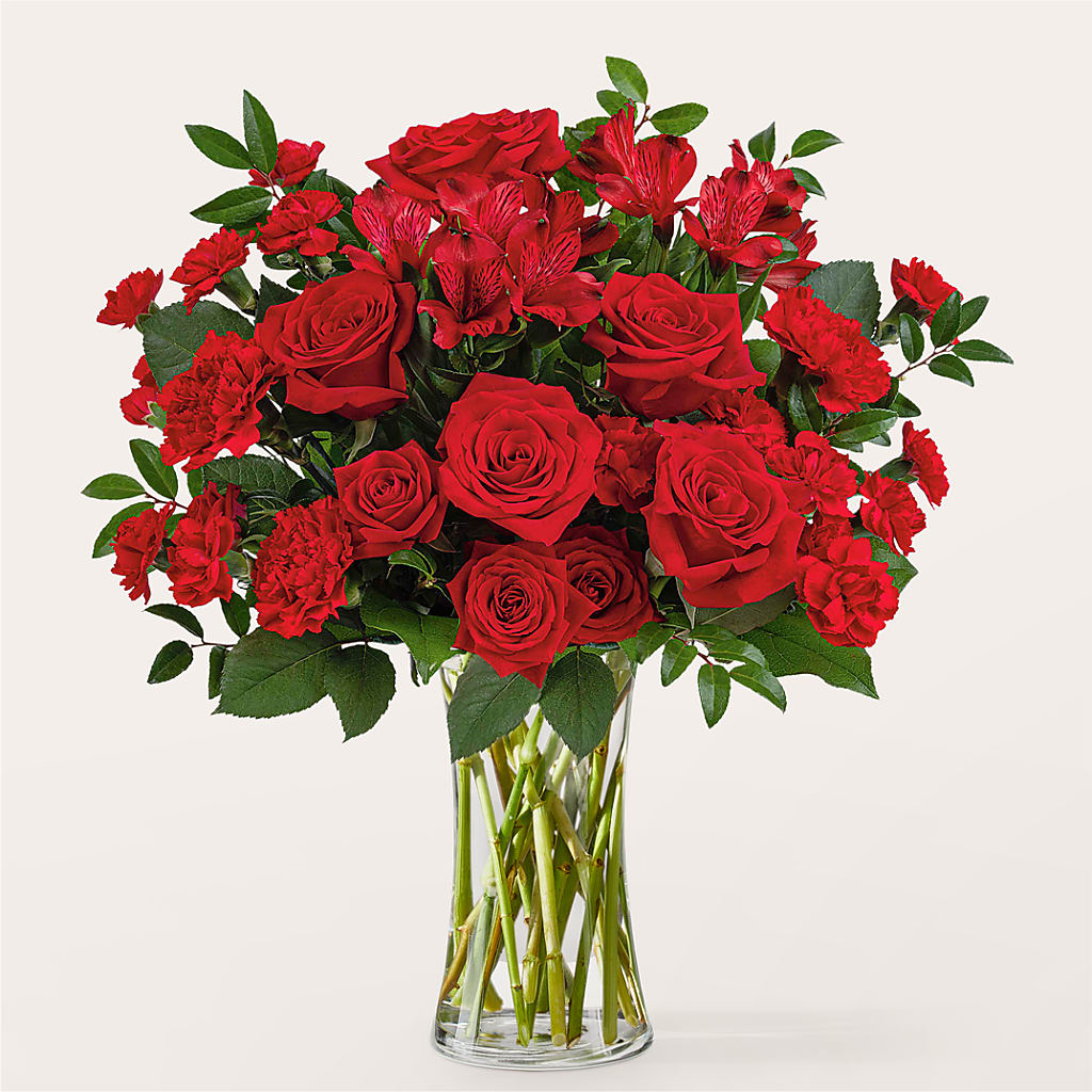 Brilliant Ruby Bouquet – BENNY'S FLOWERS, Norton VA