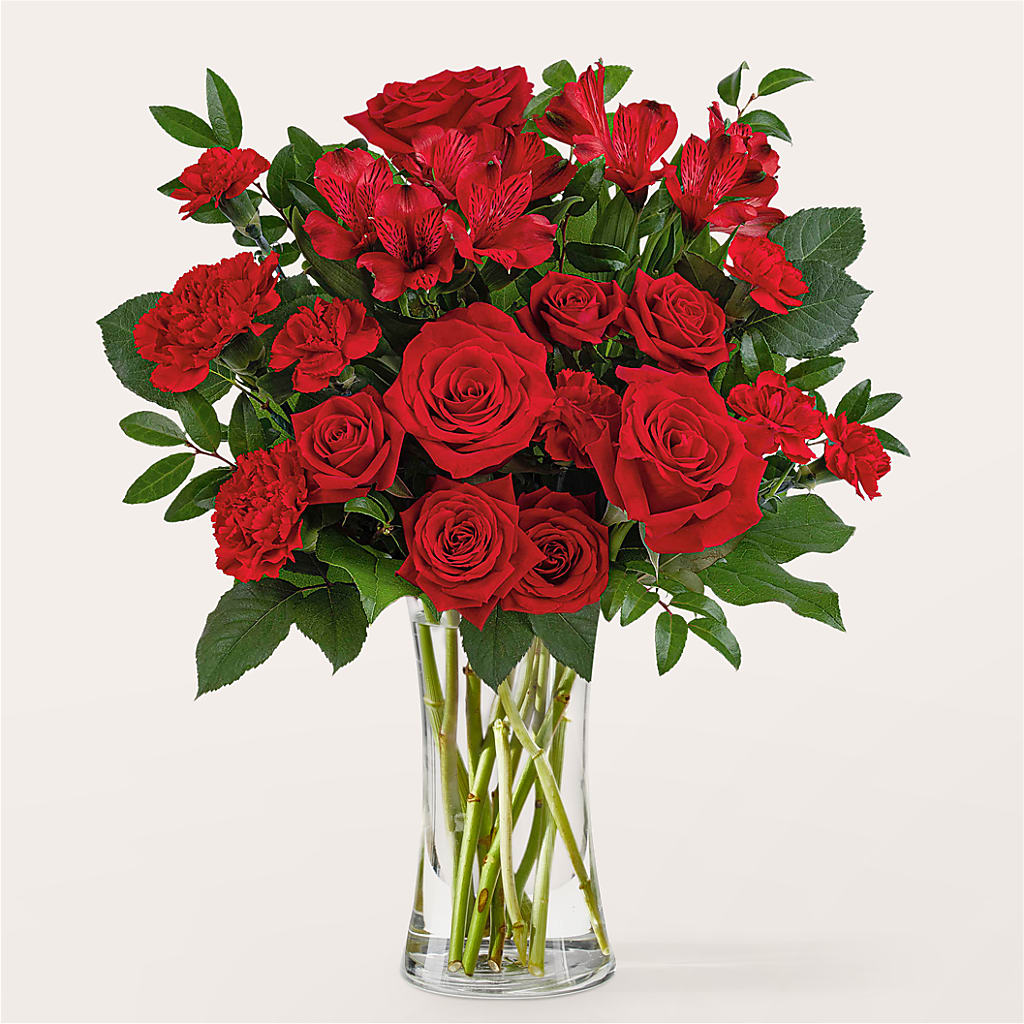 Brilliant Ruby Bouquet – BENNY'S FLOWERS, Norton VA
