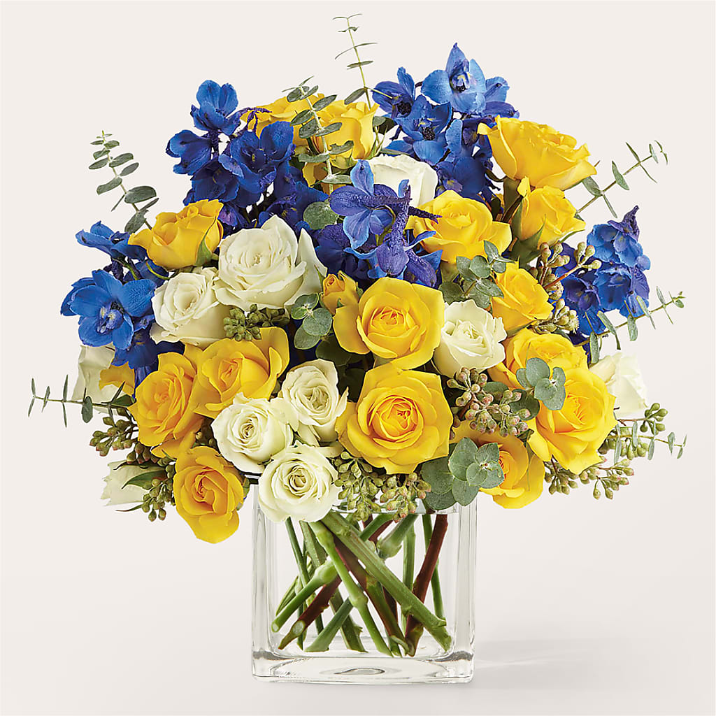 Sparkling Citrine Bouquet – BENNY'S FLOWERS, Norton VA