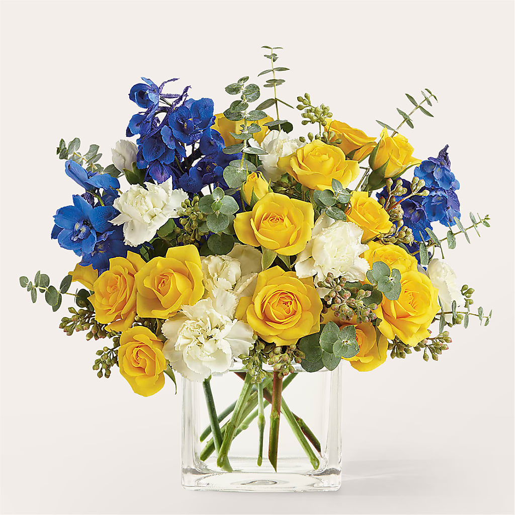 Sparkling Citrine Bouquet – BENNY'S FLOWERS, Norton VA