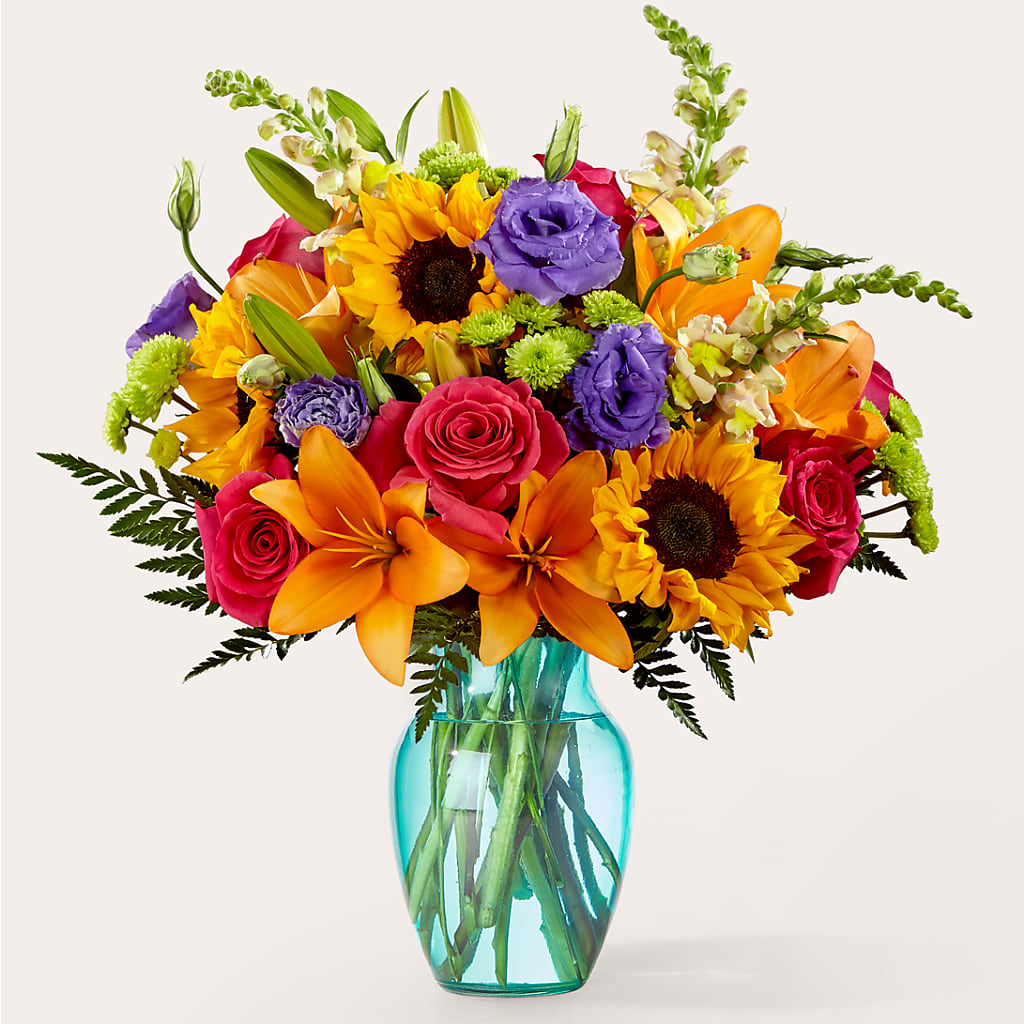 Double Rainbow Bouquet – BENNY'S FLOWERS, Norton VA