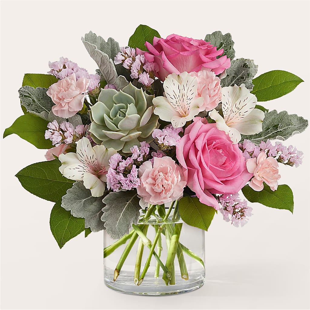 Dusty Rose Bouquet – BENNY'S FLOWERS, Norton VA