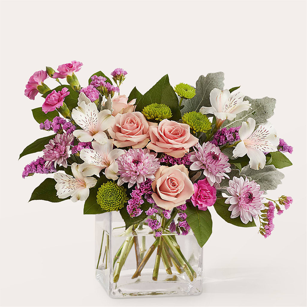 Pink Suede Bouquet – BENNY'S FLOWERS, Norton VA