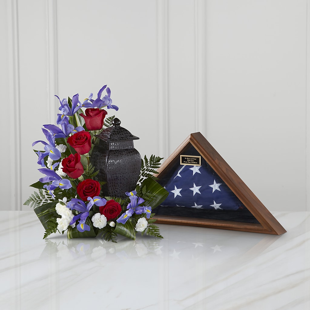 Patriotic Tribute Arrangement – BENNY'S FLOWERS, Norton VA
