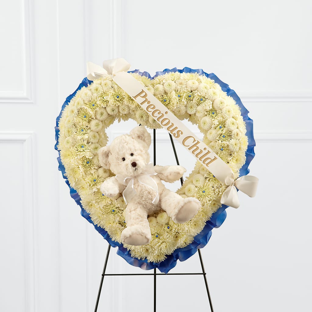 Precious Child Standing Heart – BENNY'S FLOWERS, Norton VA
