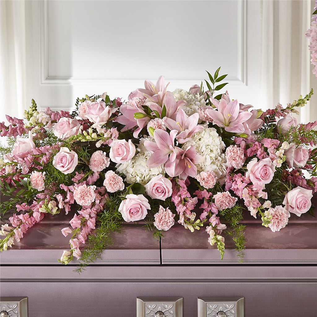 Life & Remembrance Casket Spray – BENNY'S FLOWERS, Norton VA