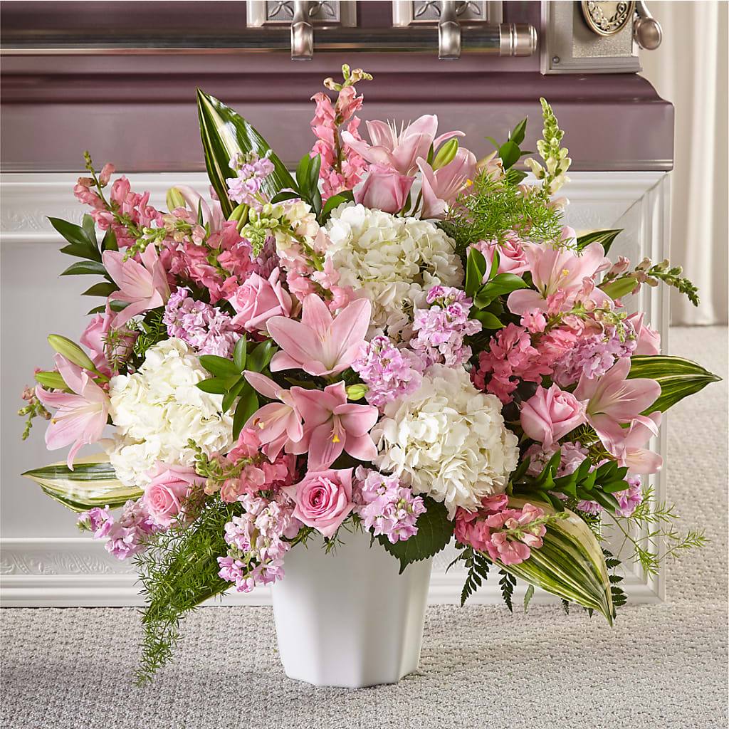 Simply Serene Floor Basket – BENNY'S FLOWERS, Norton VA