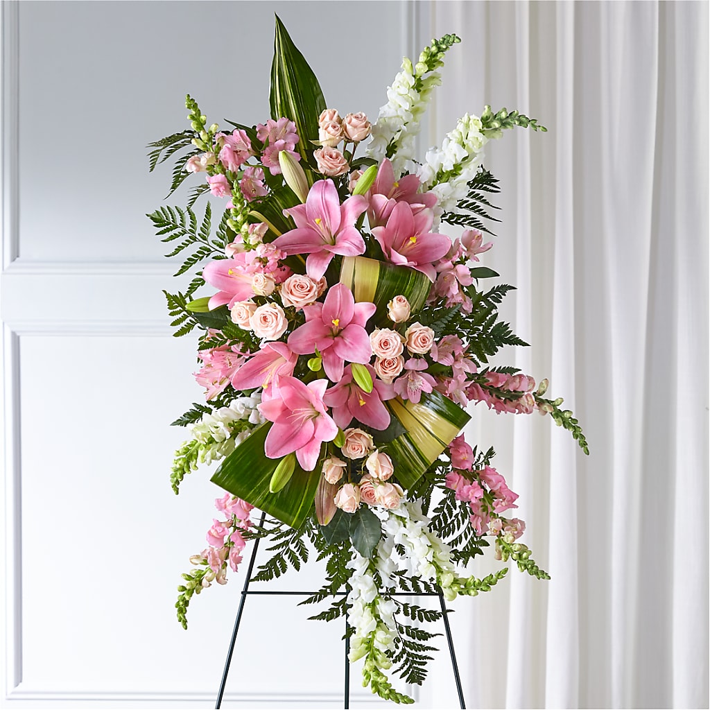 Elegant Embrace Standing Spray – BENNY'S FLOWERS, Norton VA