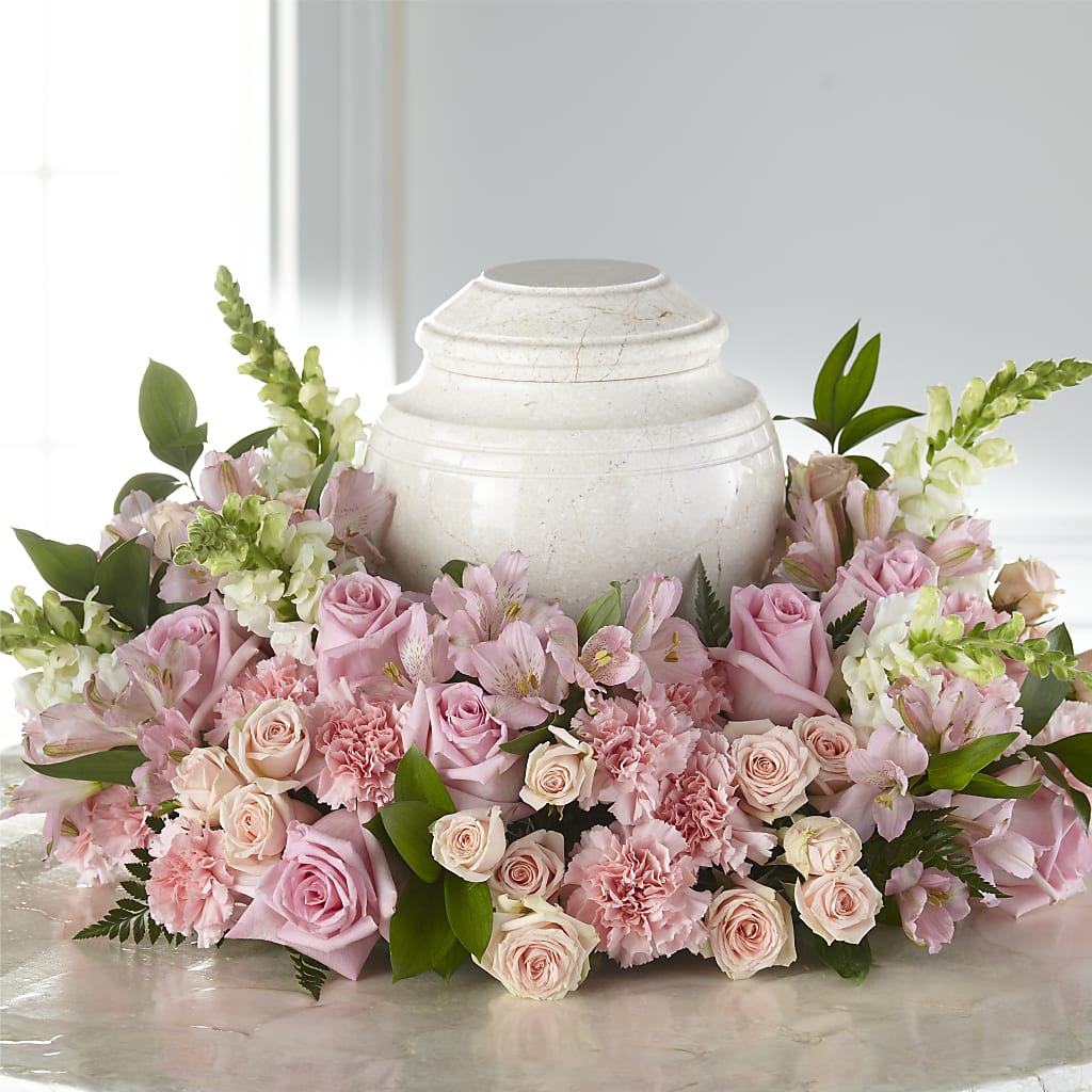 Blooms of Hope Cremation Adornment – BENNY'S FLOWERS, Norton VA