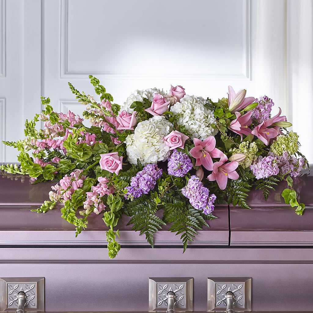 Life's Gratitude Casket Spray – BENNY'S FLOWERS, Norton VA