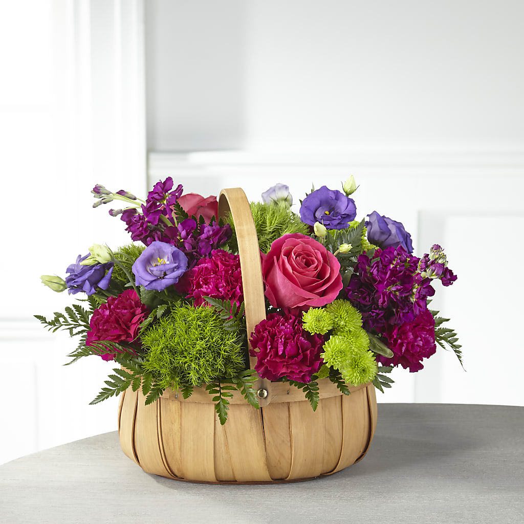 Serene Sanctuary Basket – BENNY'S FLOWERS, Norton VA