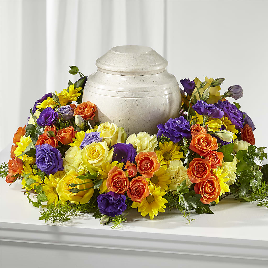 Blossoms of Remembrance Cremation Adornment – BENNY'S FLOWERS, Norton VA
