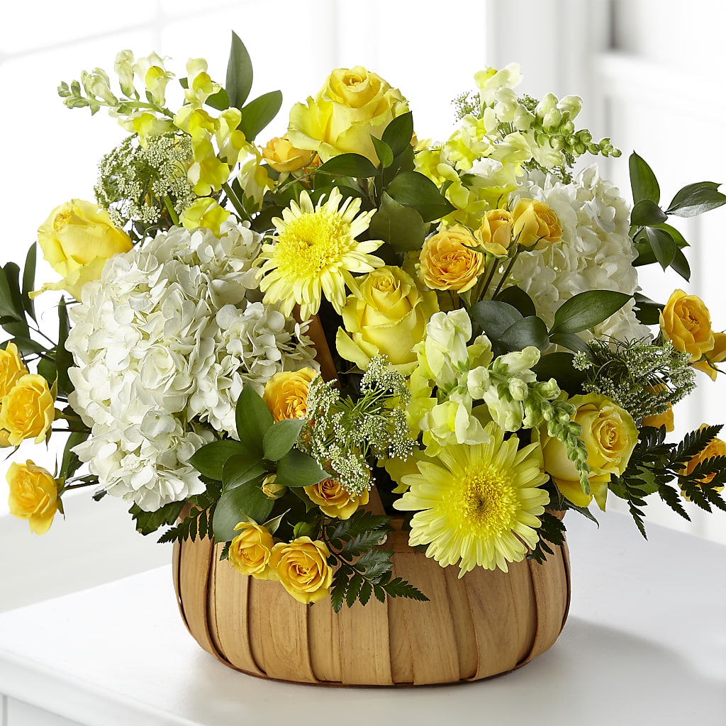 Rustic Remembrance Basket – BENNY'S FLOWERS, Norton VA