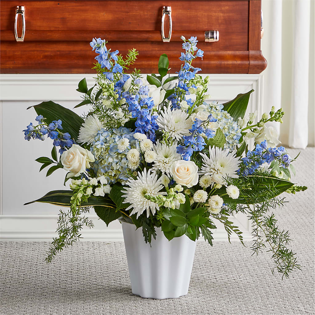 Everlasting Memories Floor Basket – BENNY'S FLOWERS, Norton VA