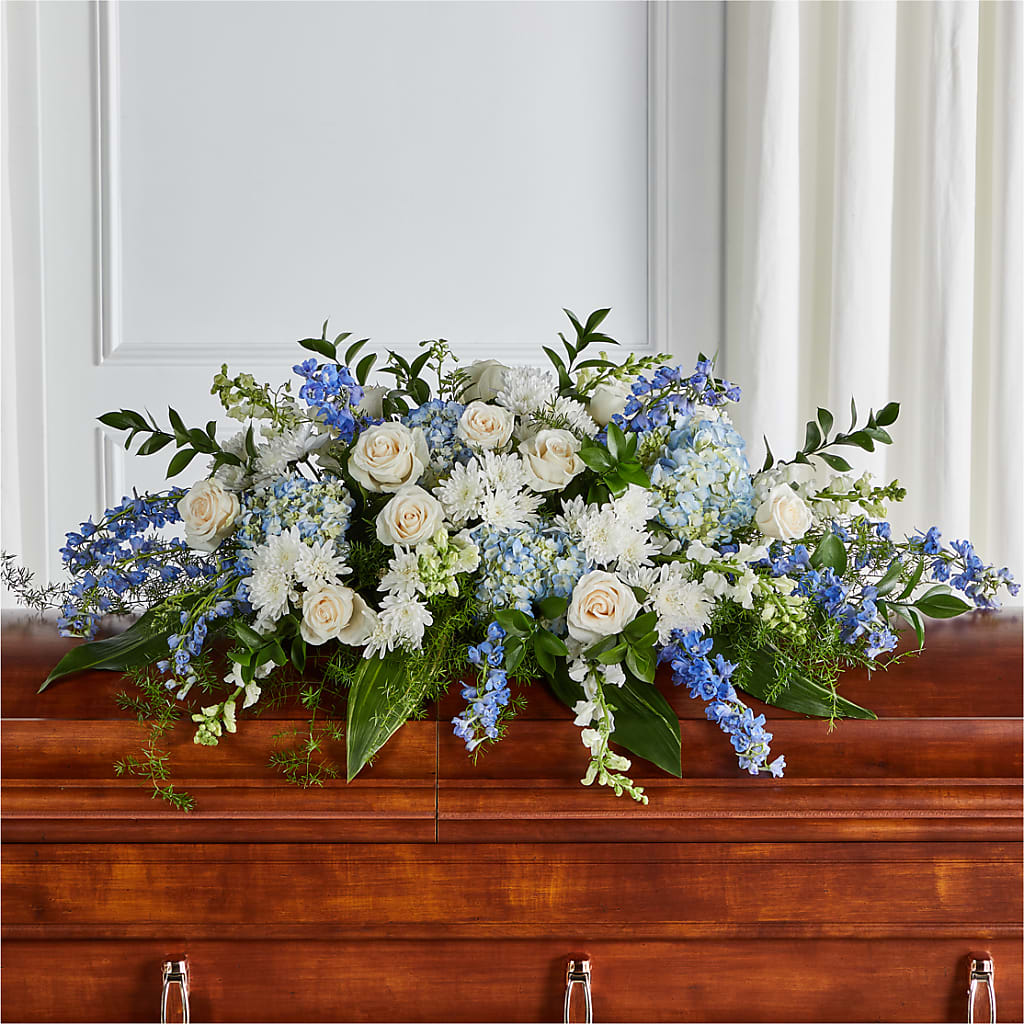 Timeless Essence Casket Spray – BENNY'S FLOWERS, Norton VA
