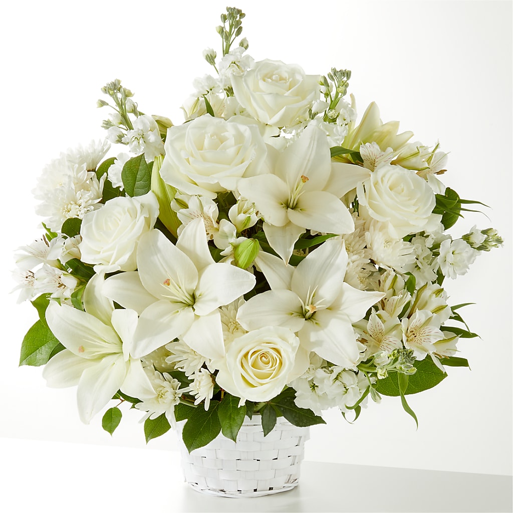 Peaceful Reflections Arrangement – BENNY'S FLOWERS, Norton VA