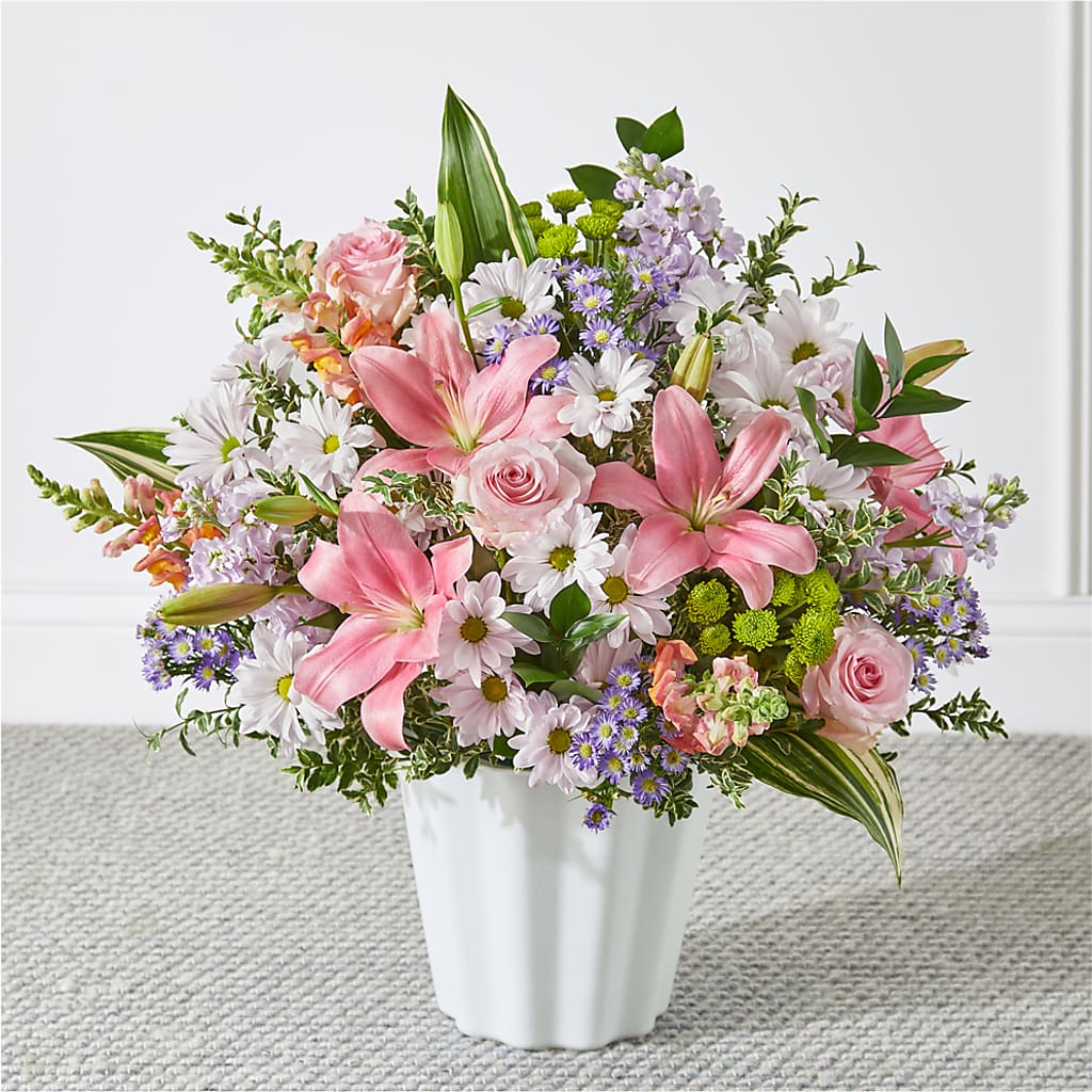 Abundant Compassion Floor Basket – BENNY'S FLOWERS, Norton VA