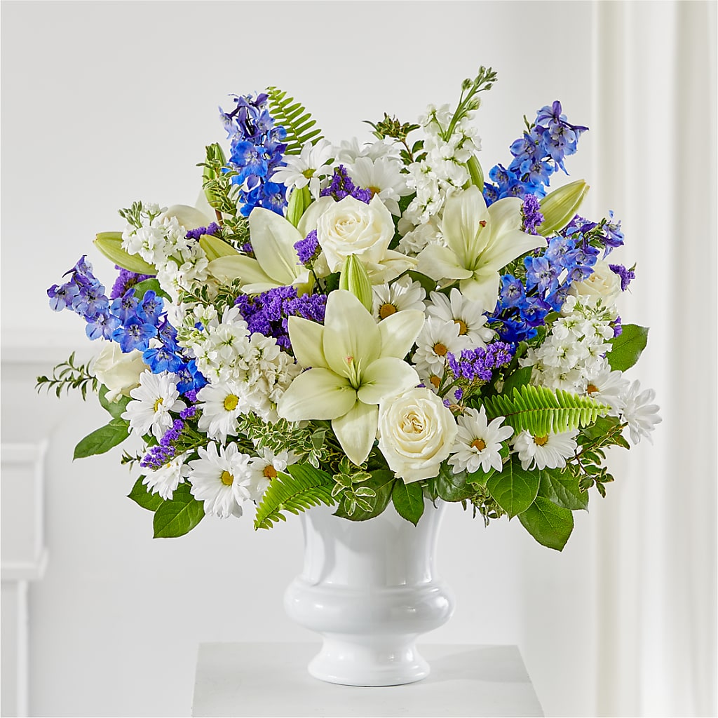 Expressions of Hope Urn Arrangement – BENNY'S FLOWERS, Norton VA