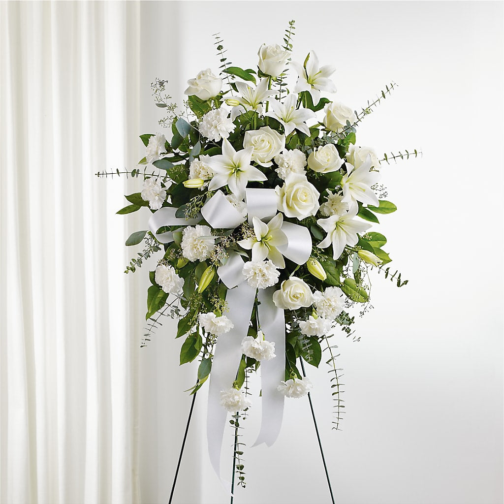 With Care Standing Spray – BENNY'S FLOWERS, Norton VA