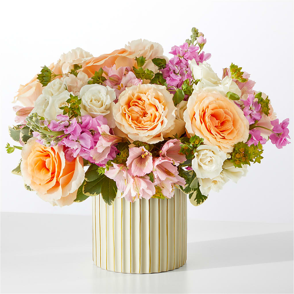Paradise Bouquet with Ivory Vase – BENNY'S FLOWERS, Norton VA