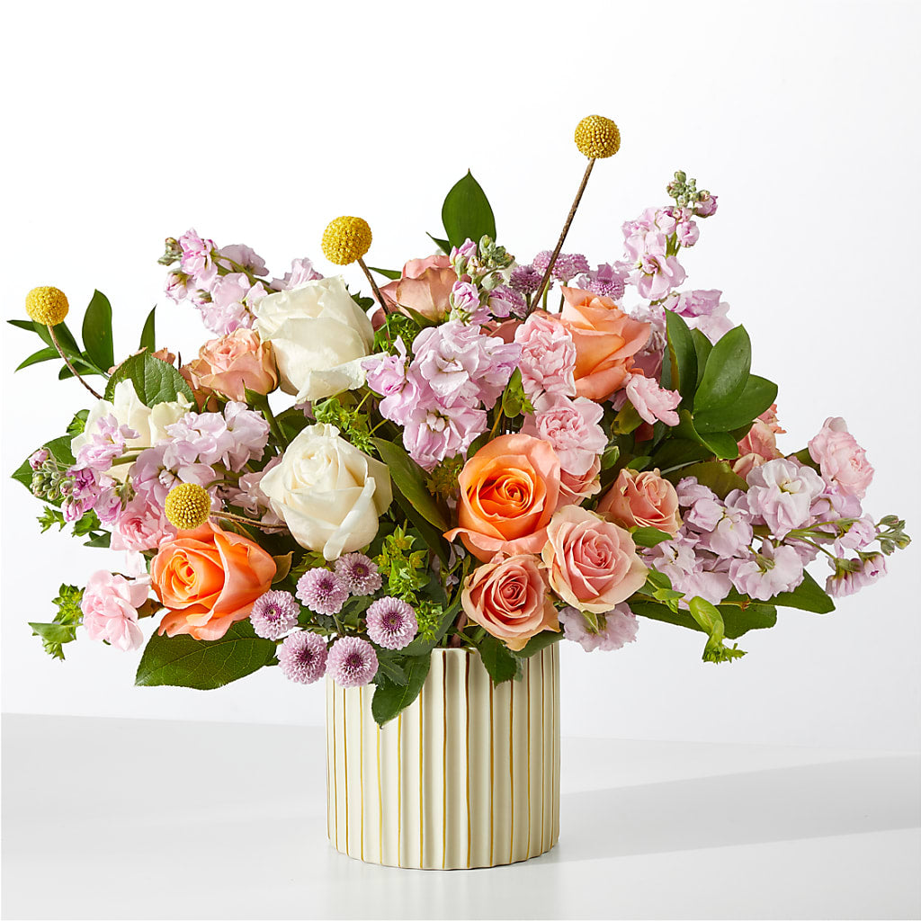 French Market Bouquet with Ivory Vase – BENNY'S FLOWERS, Norton VA