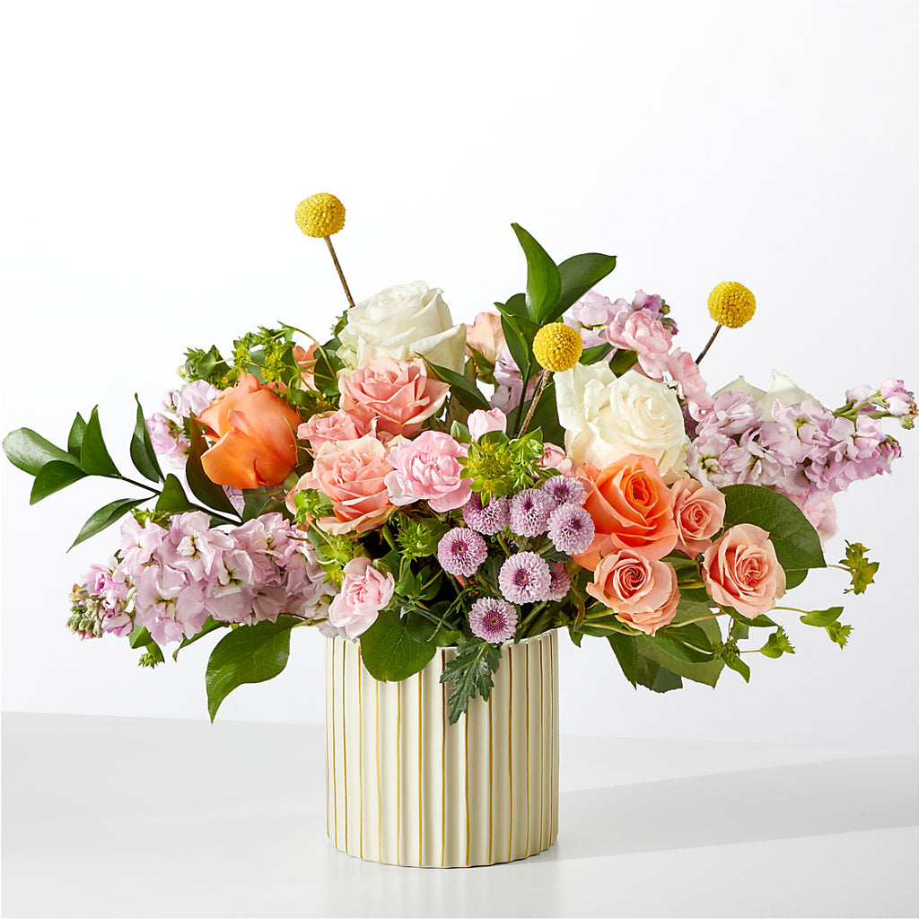 French Market Bouquet with Ivory Vase – BENNY'S FLOWERS, Norton VA