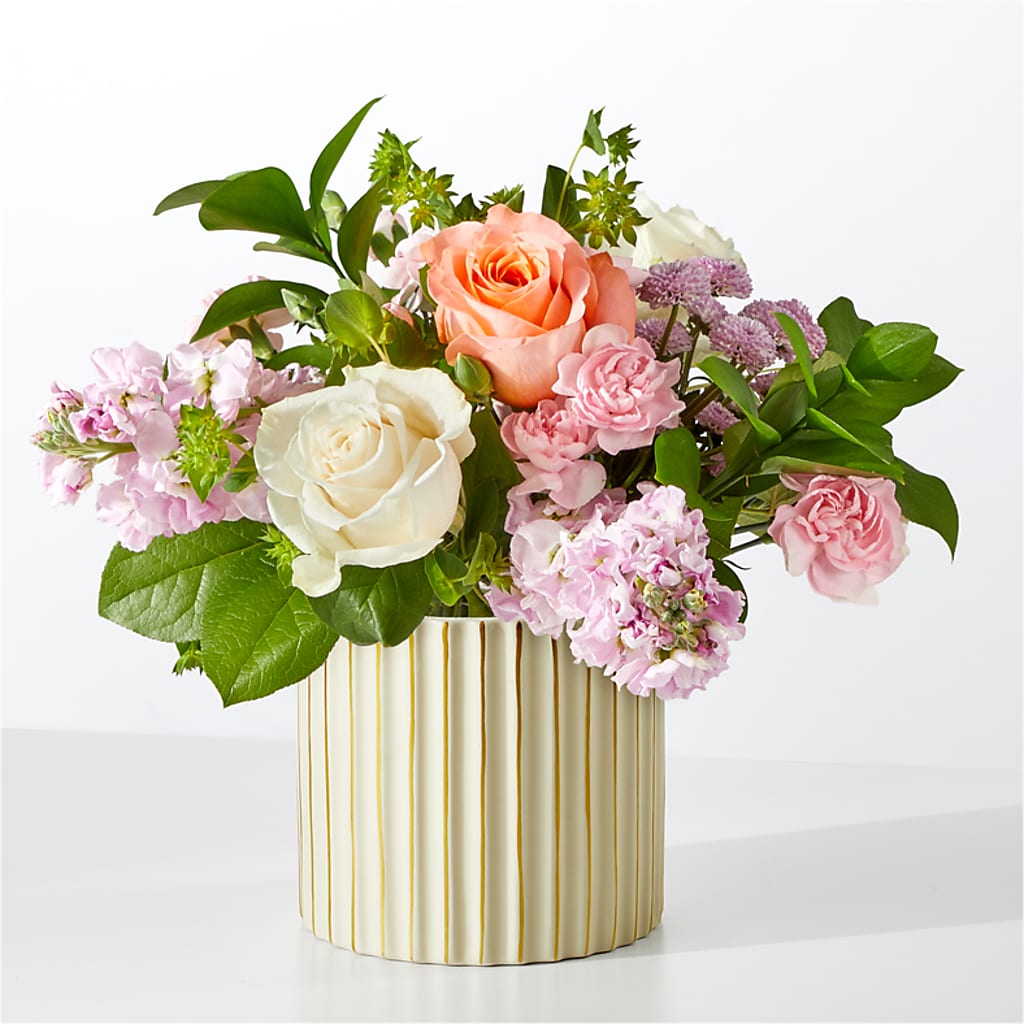 French Market Bouquet with Ivory Vase – BENNY'S FLOWERS, Norton VA