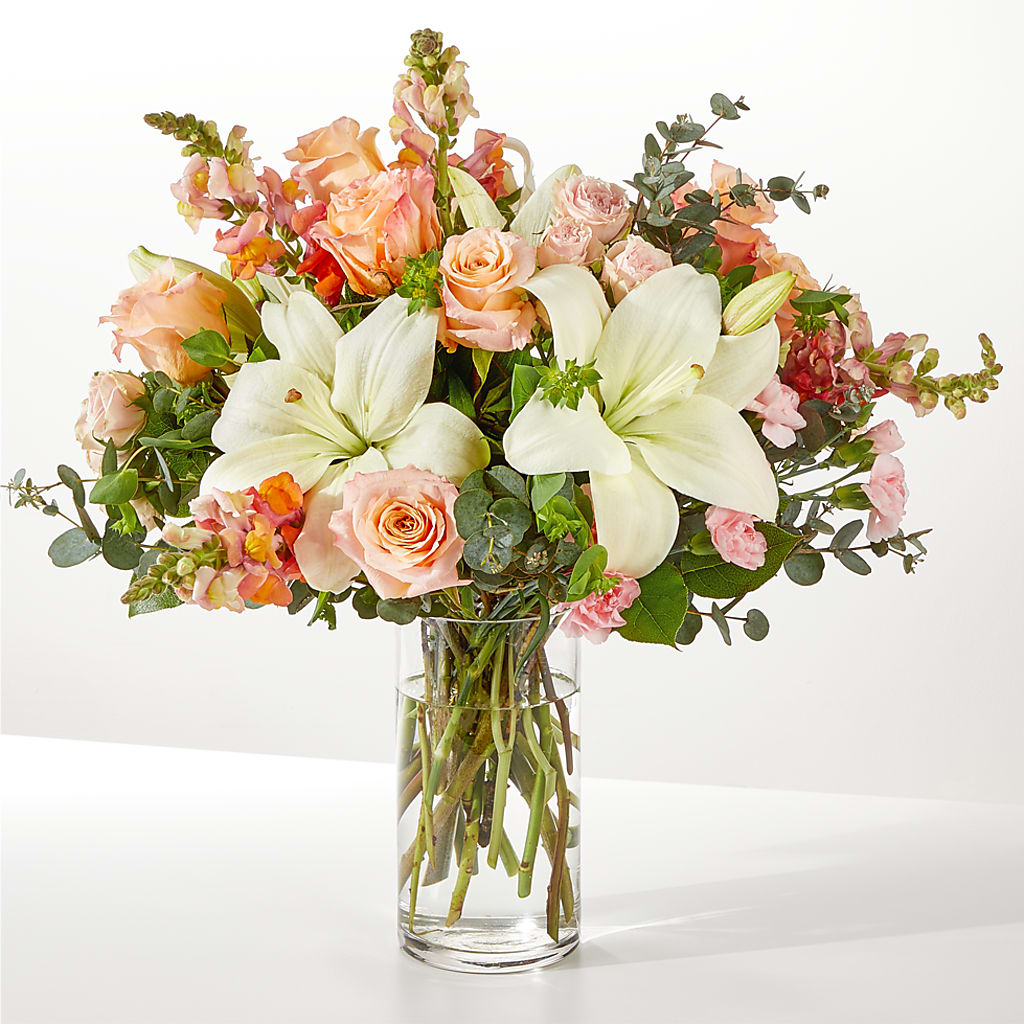 Grapefruit Splash Bouquet – BENNY'S FLOWERS, Norton VA