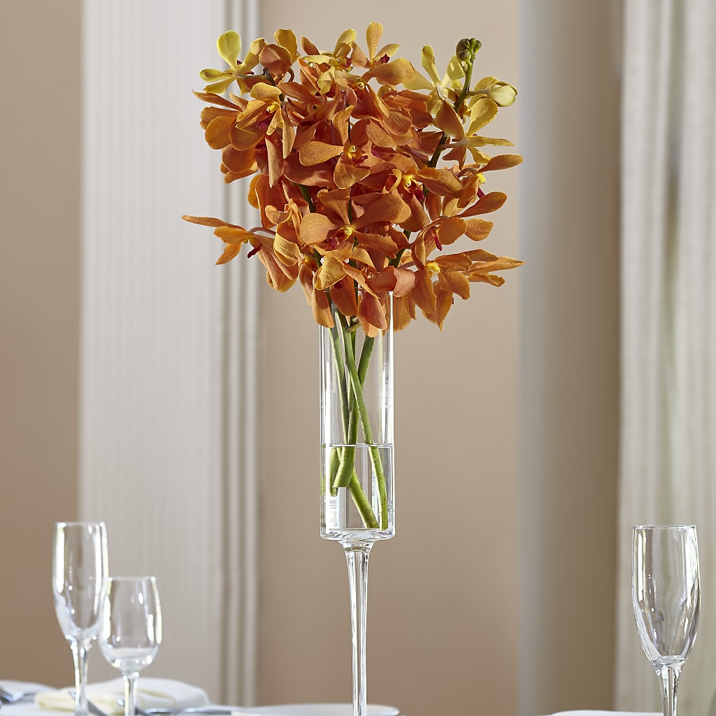 Orange Mokara Bouquet – BENNY'S FLOWERS, Norton VA