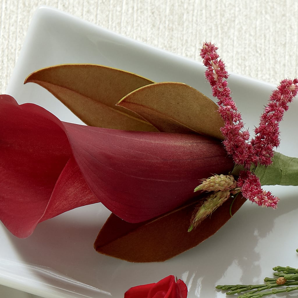 Red Calla Boutonniere – BENNY'S FLOWERS, Norton VA