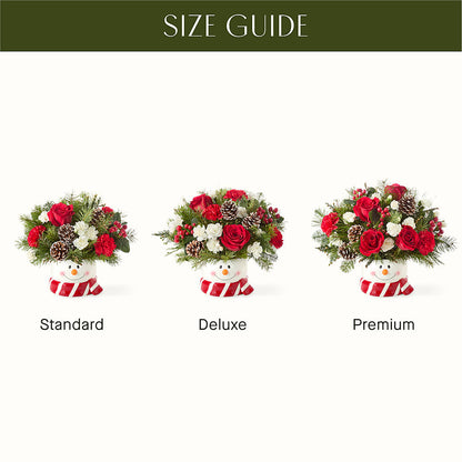Jolly Snowman Bouquet – BENNY'S FLOWERS, Norton VA