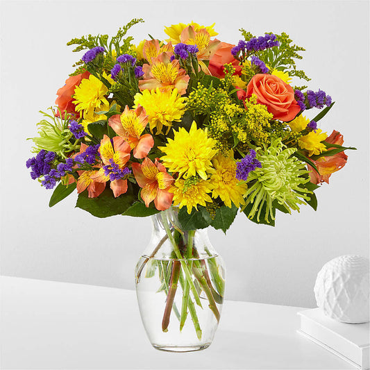 Marmalade Skies Bouquet – BENNY'S FLOWERS, Norton VA