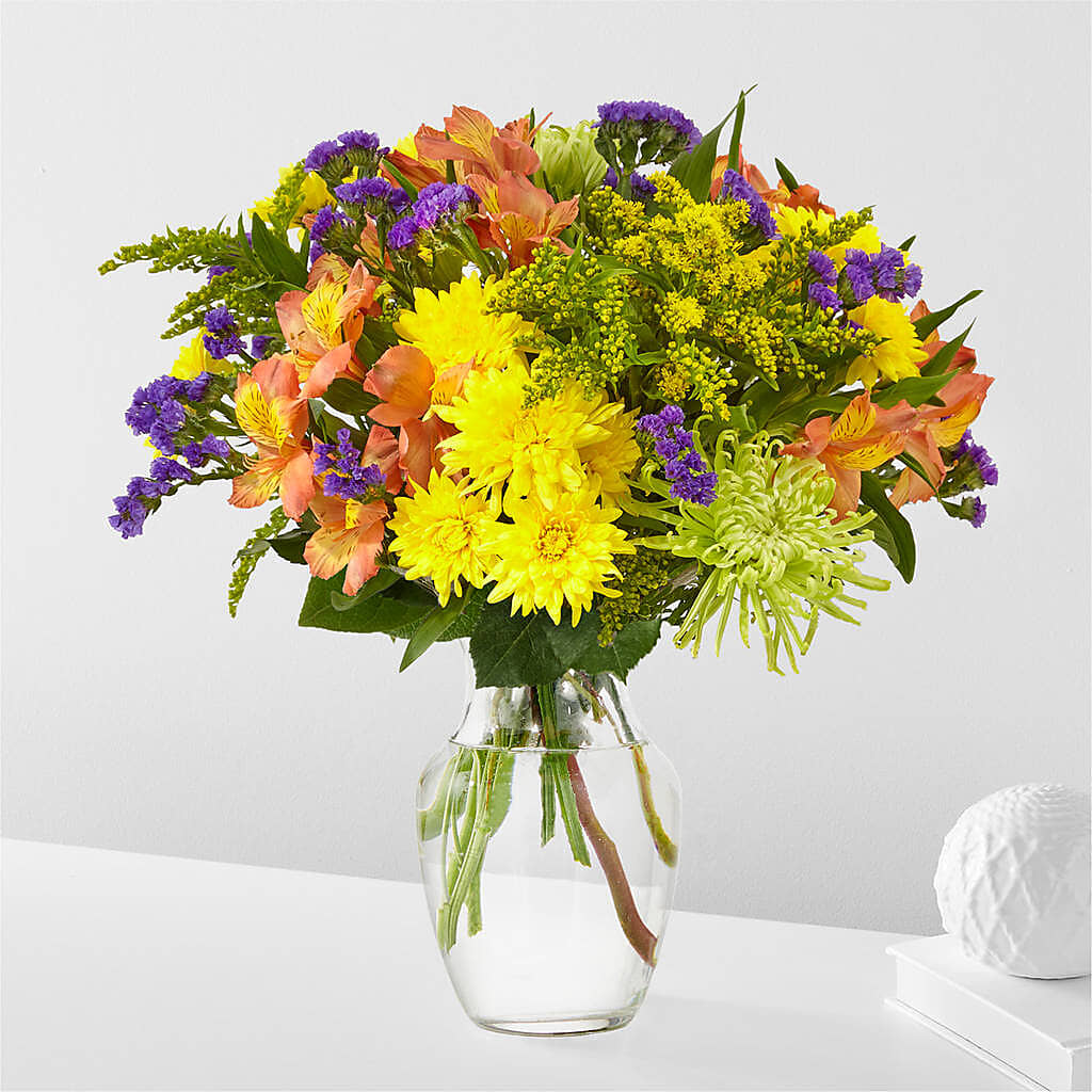 Marmalade Skies Bouquet – BENNY'S FLOWERS, Norton VA