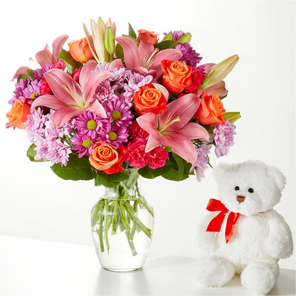 One and Only Bouquet and Bear Bundle – BENNY'S FLOWERS, Norton VA
