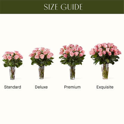 Long Stem Pink Rose Bouquet – BENNY'S FLOWERS, Norton VA