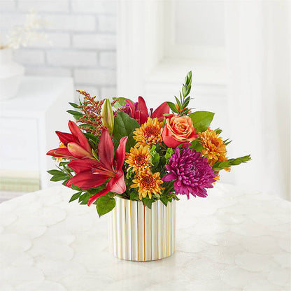 Burgundy Landscape Bouquet – BENNY'S FLOWERS, Norton VA
