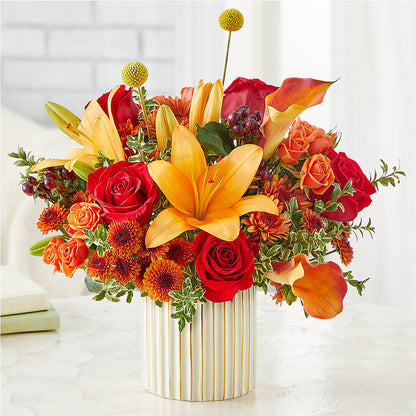 Scarlet Skies Bouquet – BENNY'S FLOWERS, Norton VA