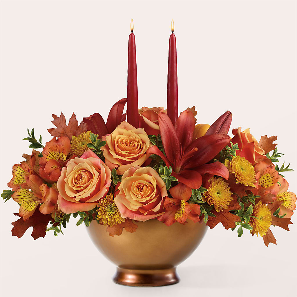 Harvest Table Centerpiece – BENNY'S FLOWERS, Norton VA