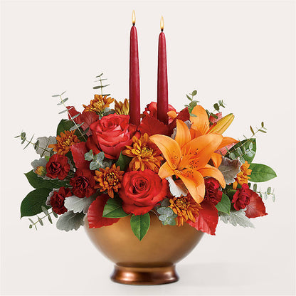 Fruits of Fall Centerpiece – BENNY'S FLOWERS, Norton VA