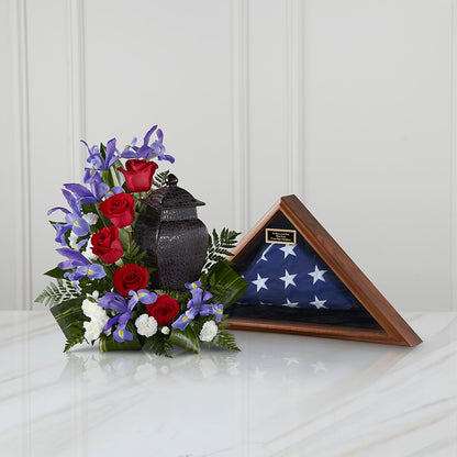 Patriotic Tribute Arrangement – BENNY'S FLOWERS, Norton VA