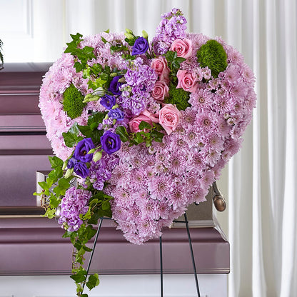 Treasured Love Standing Heart – BENNY'S FLOWERS, Norton VA