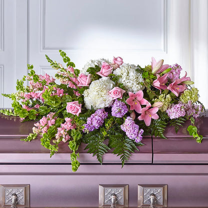 Life's Gratitude Casket Spray – BENNY'S FLOWERS, Norton VA