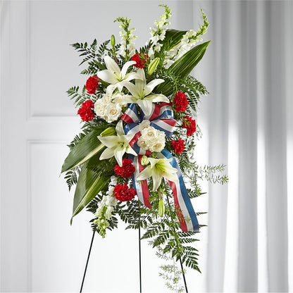 Stars of Life Standing Spray – BENNY'S FLOWERS, Norton VA