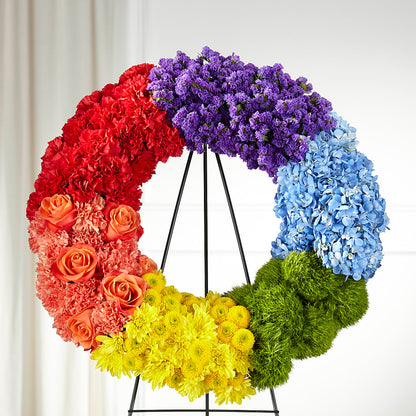 Circle of Love Wreath – BENNY'S FLOWERS, Norton VA